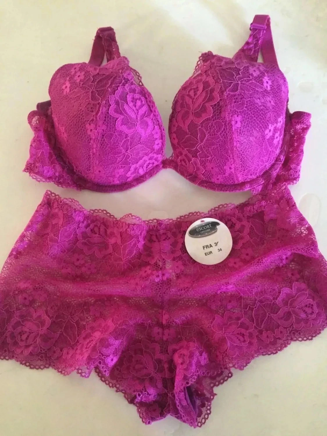 Ensemble soutien gorge shorty 36 /85D